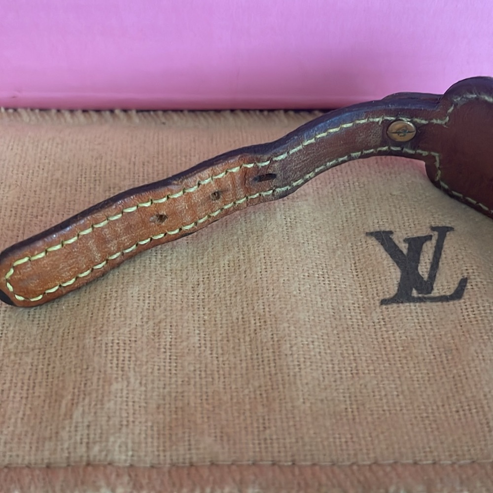 Louis Vuitton Monogram Canvas Bow Address ID Bracelet - Picture 5 of 15